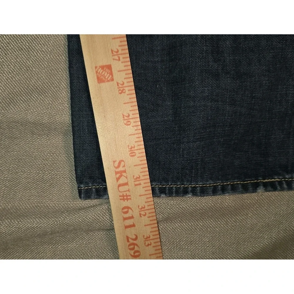 Buffalo David Bitton Evan-X Jeans Men's 40x32 Blue Denim Slim Straight Stretch
